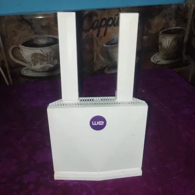 راوتر هوائي 4G من شركة WE وشريحة SIM CARD مجانا