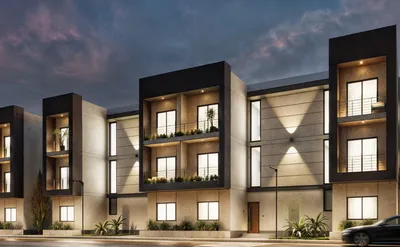 1-bedroom apartment 80 m. lagoon view, in Venecia Resort Hurghada