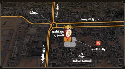 محل تجاري للإيجار - ١٦ متر صافي