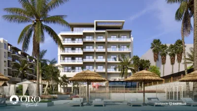 شقة غرفة وصالة 78 متر فى Oro Beach Resort بالغردقة