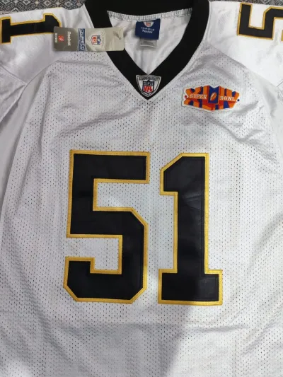 2 تيشيرت NFL أصلي Reebok Authentic On Field - خياطة بالتاجات