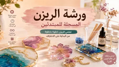 🎉 دلوقتي ورشة الريزن المسجلة بقت متاحة! وبعرض لفتره محدوده