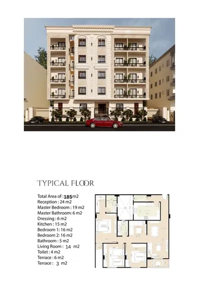 Apartment for sale in Al Narges