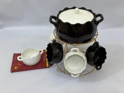 طقم شوربه بورسلين 9 قطعه