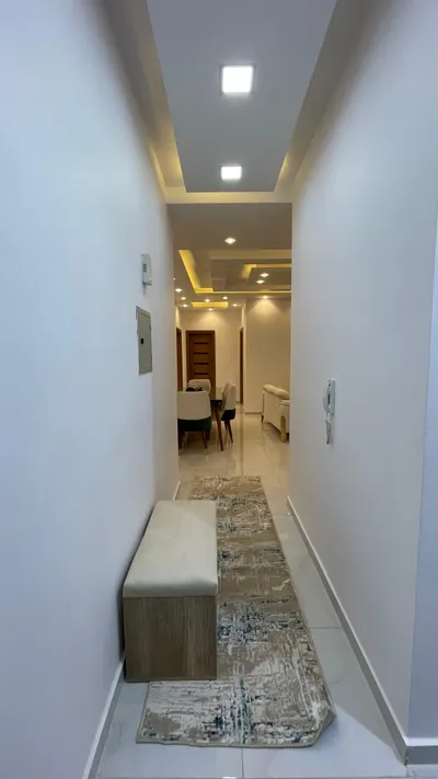 متاح للايجار شقه غرفتين كمبوند الشيخ زايد 