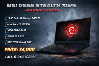 Msi GS66 10Sfs