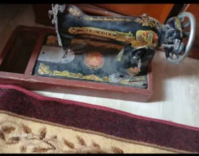 مكنة خياطة مارسيدس بدون ماتور