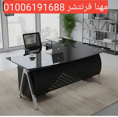 مكتب زجاج سيكوريت مقاس 140 جودة مميزة فاخر