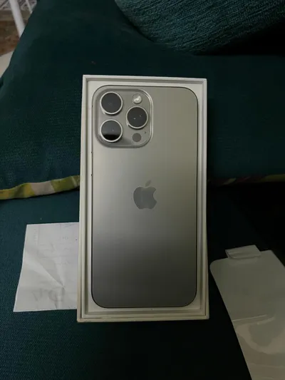 IPhone 15 pro max 256 GB - Natural Titanium