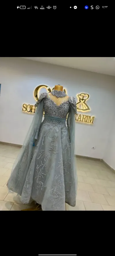 فستان منت جرين 