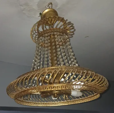 نجف كريستال اصلى نحاس