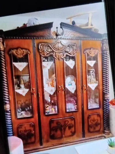 نيش خشب زان تحفه فنيه