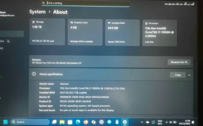 Zbook مواصفات عالية حديث بأقل من سعر السوق