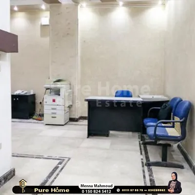 مقر إدارى للبيع لوران شارع أبوقير مباشرة