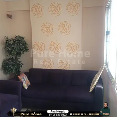 شقة للايجار المفروش - سموحة - متفرع من شارع النصر