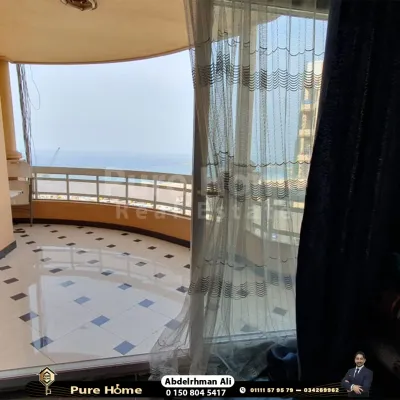 شقة للبيع - سيدي بشر - بحر مباشر