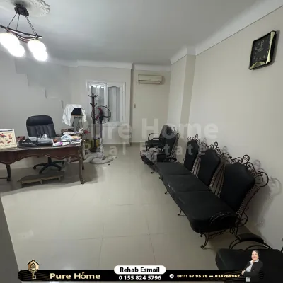عيادة مفروشة للايجار - سموحه - تقسيم القضاه 