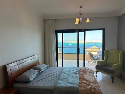 وحدة فندقية متشطبة بالكامل في ابراج علي بحر الاحمر 🌊