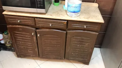 وحدة مطبخ قطعتين 