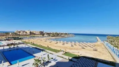  شقة غرفة و صالة تطل على البحر فى عرابيا