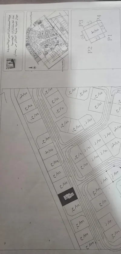 قطعه ارض للبيع في العاشر من رمضان 