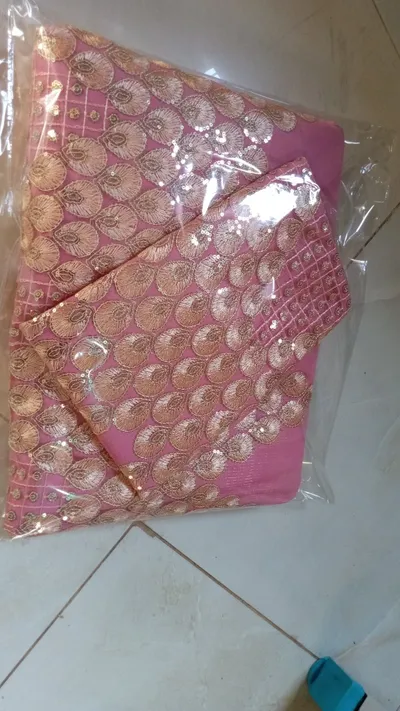 مفرش سرير ساري هندي 