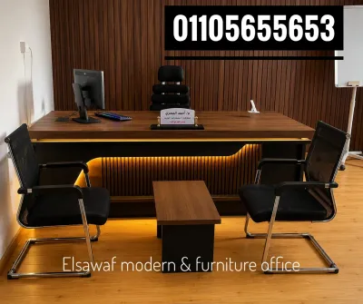 مكتب مدير،مكتب اكليريك،manger office,اثاث مكتبي،مكاتب مديرين
