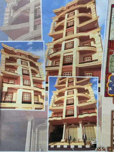 شقة للبيع بالمنصورة بارقى موقع حى الجامعة