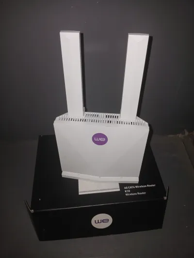 راوتر هوائي 4G من WE وشريحة SIM CARD مجانا