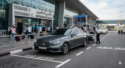 Mercedes E200: Cairo Airport to Taba