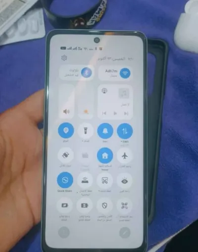 معايا تلفون oppo A5 رم 8 مساحه 256 هبيعو 6000 كسر زيرو