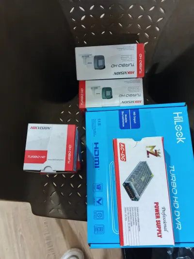 كاميرات مراقبة +Dvr + hard