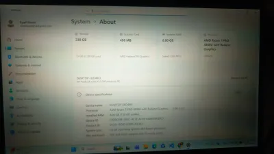 لاب وركستيشن ف هيئه بيزنس من الجيل ال ١١ ryzen 7 pro