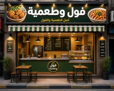 بمقدم7%وقسط علي7سنين امتلك محل فول وطعميه في التجمع الخامس