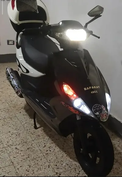 سكوتر بنزين 50 cc لا يحتاج الى ترخيص