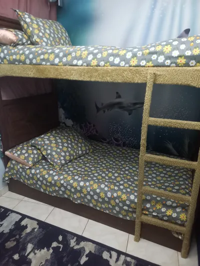 سرير دورين خشب زان