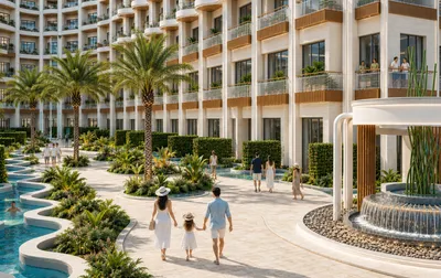 Marvento Beach | الدور الثالث | إطلالة حمام سباحة | 10% مقدم