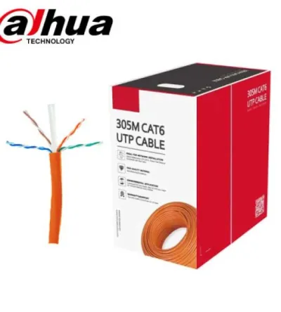 كابل شبكة داهوا CAT6 بطول 305 متر |