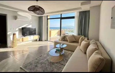 شاليه للبيع فيLa vista Ras El Hekma دور اول(Ready to move (sea view