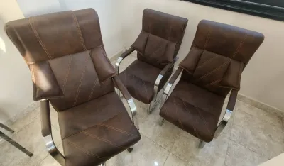 طقم كراسي مكتب