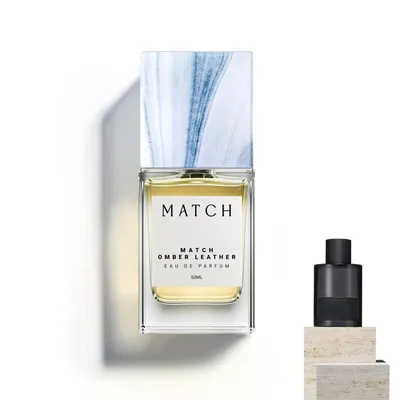 عطر ماتش عنبر ليذر - جديد و مغلف - السعر غير قابل للنقاش