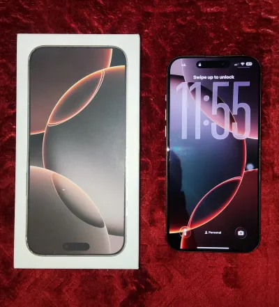ايفون 16 برو ماكس مساحه 256 IPhone 16 Pro max 