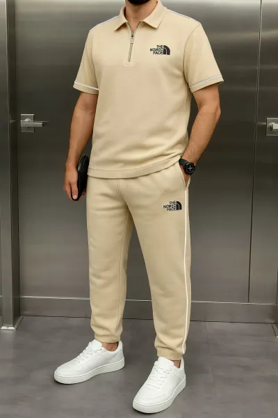 ترنج رياضي بسوستة مقاسات حتى 90 كيلو Sporty Zipper Tracksuit