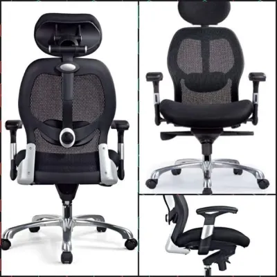 كرسي مكتب مريح جدًا بتصميم طبي (Ergonomic)