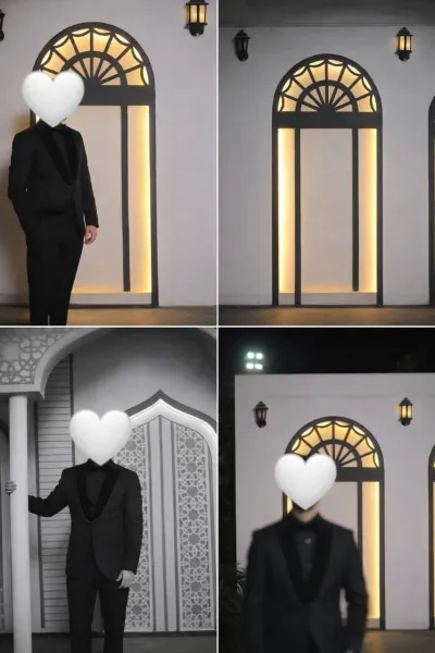 بدلة عريس كاملة الحالة ممتازة
