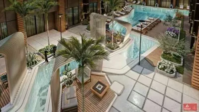 استوديو 47م pool view بمنطقه الانتر بالغردقة