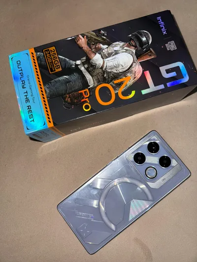 infinix GT20pro 12 ram 12 rom 5G الموبايل مفيهوش خربوش