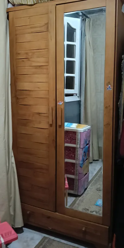 دولاب زان عرض متر طول مترين. عمق 50سم. مدينة نصر