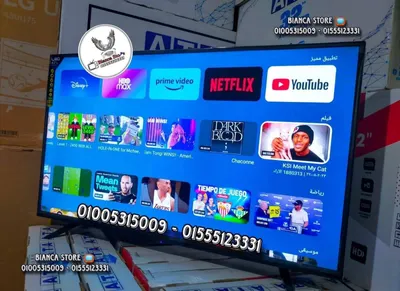 شاشة للبيع 43 بوصة سمارت أندرويد ATA43F0S جديدة ضمان سنتين 