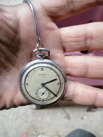 ساعة جيب موفادو سويسري أصلية